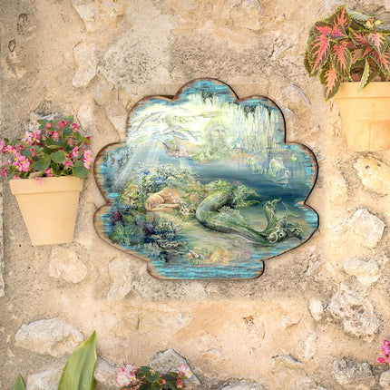 Dreams of Atlantis Coastal Outdoor Decor by Josephine Wall - Coastal Sea-Life Decor - 8472102F-JW-1