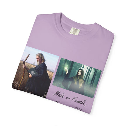 Unisex Garment-Dyed Witch T-Shirt - "A Witch Is A Witch" Design