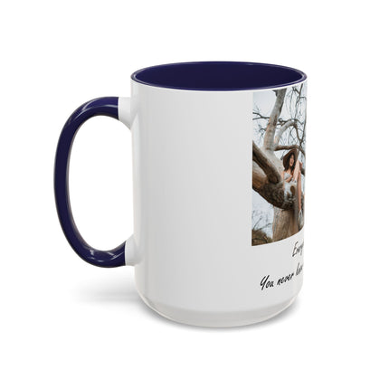 BYOB Accent Mug – “Bring Your Own Book” – 15oz Ceramic for Book Lovers