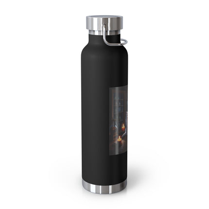 Cozy Cats Illustrated Insulated Water Bottle - 22oz