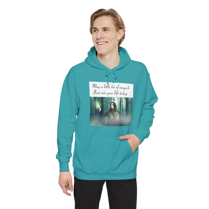 Hoodie - 'Bring a Little Bit of Magic' Forest Witch Graphic Pullover