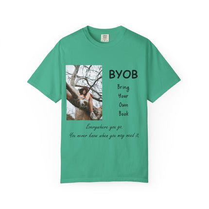 BYOB Inspire Unisex T-Shirt - Bring Your Own Book Design