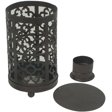 Metal Candle Lantern - Set of 2 from India-0
