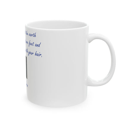 Eco-Friendly 11oz Mug – Khalil Gibran Quote on Nature