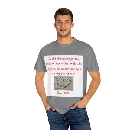 Inspirational Quote Unisex T-Shirt - Oscar Wilde Design