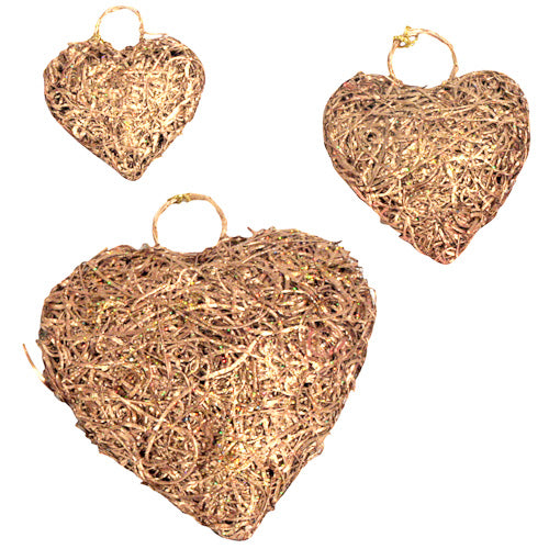Copper Heart Ornament-0
