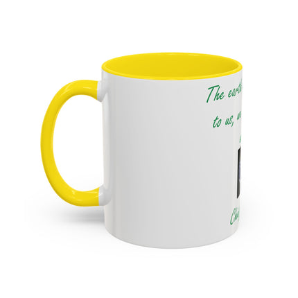 Chief Seattle Quote Mug – 11oz Eco Accent Drinkware