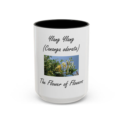 Ylang Ylang Botanical Coffee Mug — "The Flower of Flowers" (11/15oz)