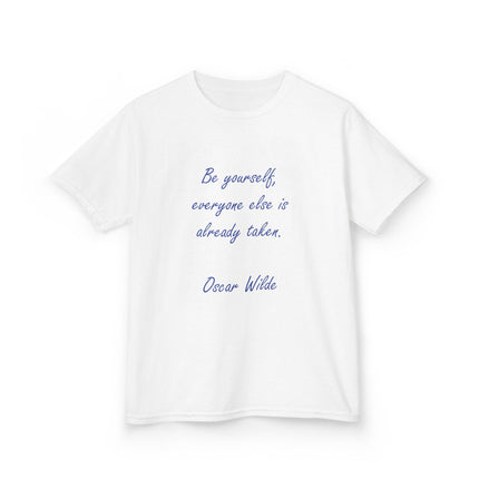 Kids Quote Tee – “Be Yourself, Everyone Else Is Already Taken”