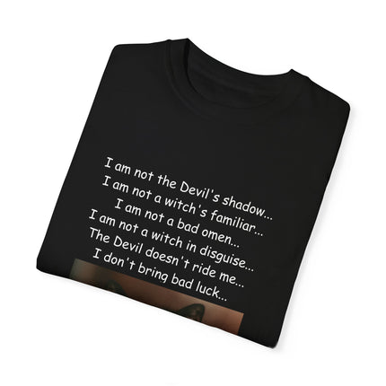 Unisex Cat-Themed T-Shirt – "Please Don't Hurt Me" Design