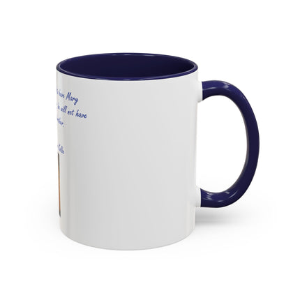 Religious Coffee Mug — Saint Maximilian Kolbe Quote & Sacred Image (11/15oz)