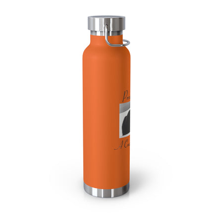 Proud Cat Parent Insulated Bottle – 22oz Travel Gift for Cat Lovers