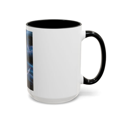 Moonlit Cat Coffee Mug — Whimsical Night Sky Art for Cat Lovers (11/15oz)