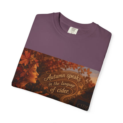 Autumn Speaks Cider T-Shirt