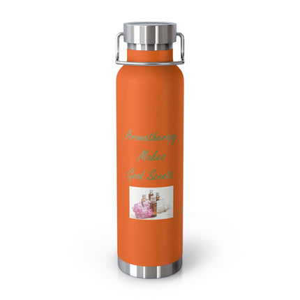 Aromatherapy Insulated Bottle – “Good Scents” Wellness Design, 22oz
