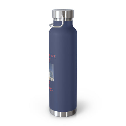 Healthcare Is a Right Bottle – 22oz Copper Vacuum Flask