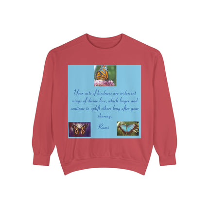 Inspiration Sweatshirt - Uplift Others with Rumi Quote