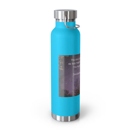 22oz Copper Bottle – Inspirational Quote – Eco-Friendly Gift