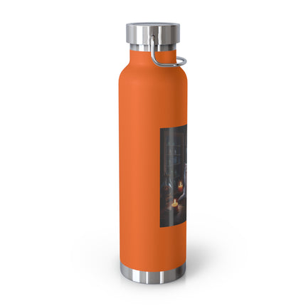 Cozy Cats Illustrated Insulated Water Bottle - 22oz