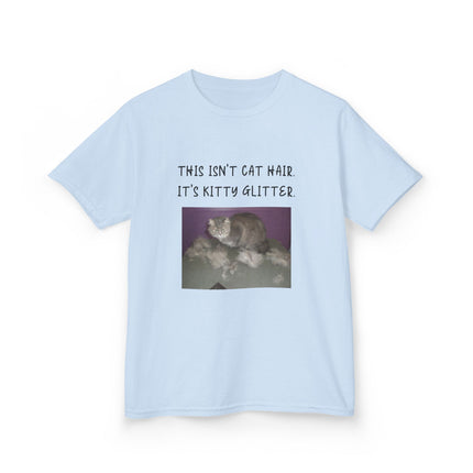 Kitty Glitter Kids Tee – Funny Shirt for Young Cat Enthusiasts