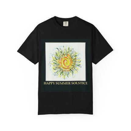 Happy Summer Solstice Unisex Garment-Dyed T-Shirt