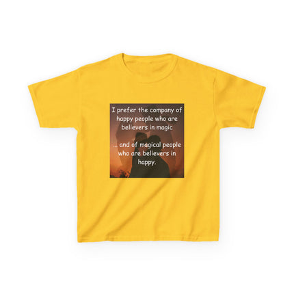 Magical Believers Kids Tee – Happy People Design in Soft Cotton