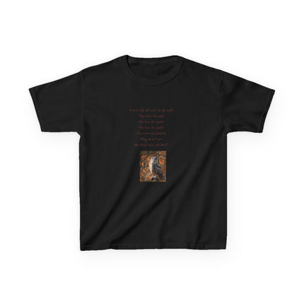 Kids Graphic Tee — Whimsical Poem & Owl Art