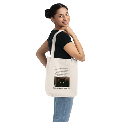Black Cat Organic Tote – Thoughtful Design – Eco-Friendly Bag