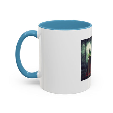 Witchy Forest Coffee Mug — 'As Above So Below' Spiritual Pagan Tea Cup (11/15oz)