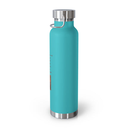 Insulated Copper Bottle 22oz — Motivational Poem Design