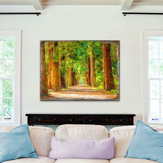 Laverriere Forest Art Wooden Wall Art by Nature Wonders - Nature Wildlife Decor  - 95244B-0