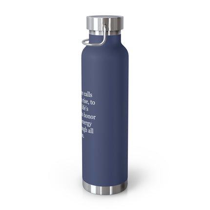 Beltane Quote 22oz Insulated Bottle