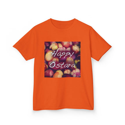 Kids Ostara Celebration Tee - Happy Ostara Floral Design