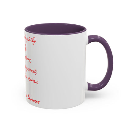 Inspirational Accent Mug – Desiderata Quote – 11oz Ceramic