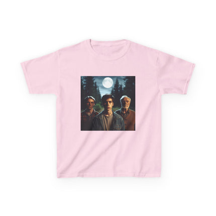 Kids' Graphic Tee – Moonlight Adventure Design