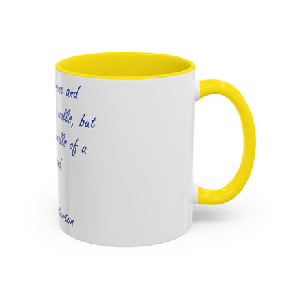 Chesterton Quote Accent Mug – “Walls of a Playground” – 11oz Ceramic