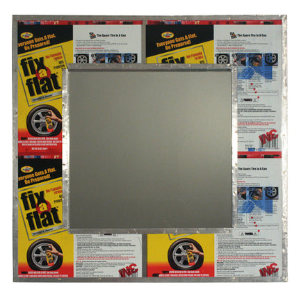 Recycled Metal Square Mirror - On Sale 37% Off-1