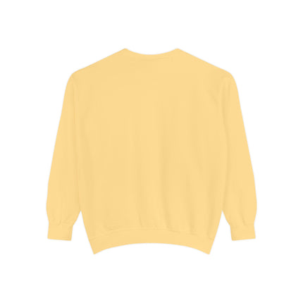 Kitty Glitter Sweatshirt – Unisex Garment-Dyed Cat Lover Top