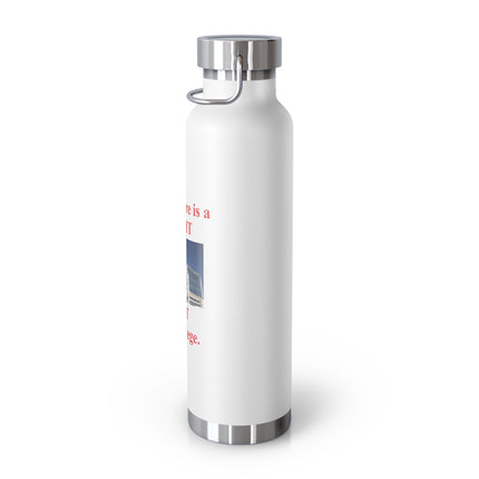 Healthcare Is a Right Bottle – 22oz Copper Vacuum Flask