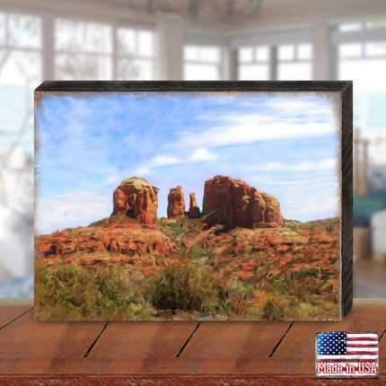 Canyon Art Wooden Wall Art by Nature Wonders - Nature Wildlife Decor  - 95367B-1