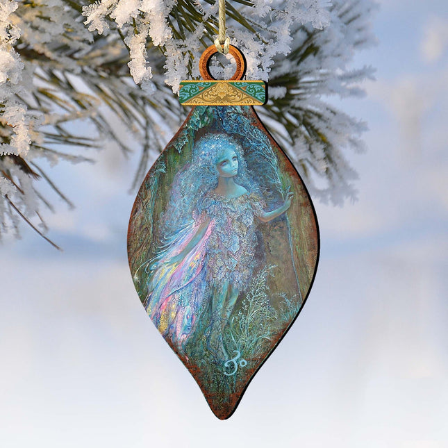Forest Fairy Wooden Ornaments by Josephine Wall - Christmas Decor - 845620-JW-0