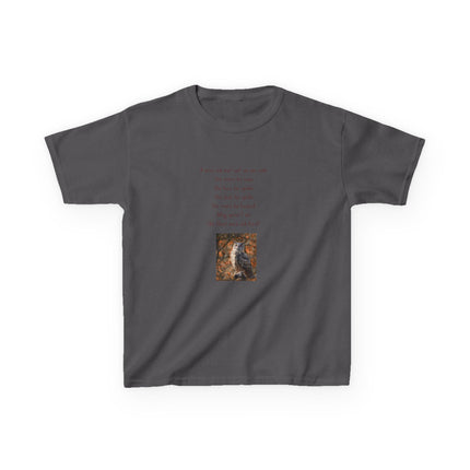 Kids Graphic Tee — Whimsical Poem & Owl Art