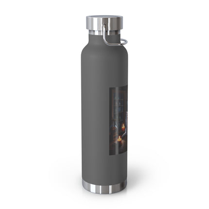 Cozy Cats Illustrated Insulated Water Bottle - 22oz
