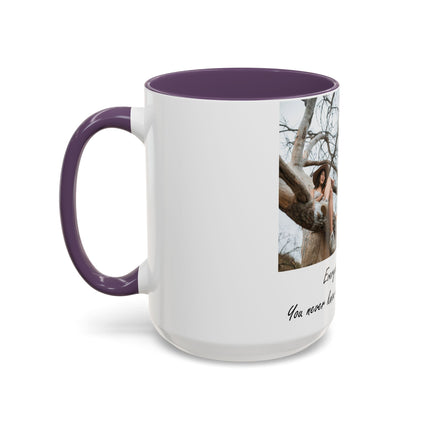 BYOB Accent Mug – “Bring Your Own Book” – 15oz Ceramic for Book Lovers