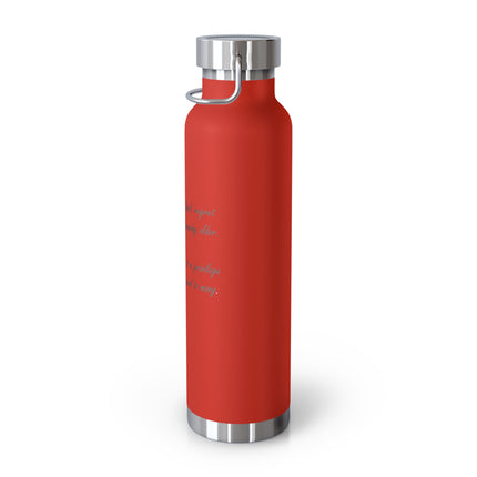 Don’t Regret Growing Older – 22oz Copper Insulated Bottle