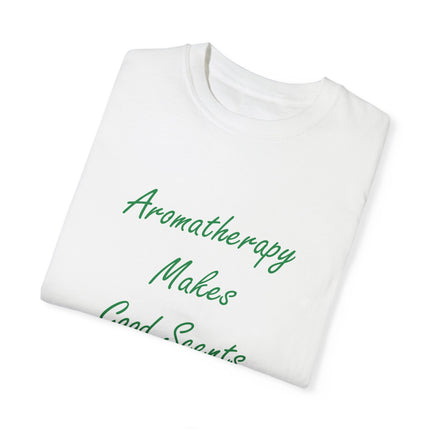 Aromatherapy T-Shirt – “Makes Good Scents” Design (Unisex)