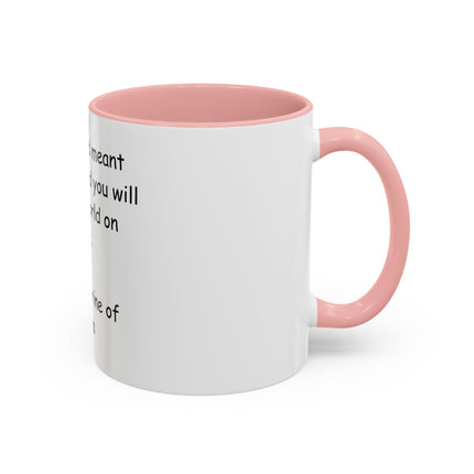St. Catherine of Siena Quote Accent Coffee Mug – "Be Who God Meant You To Be" Inspirational Religious Mug