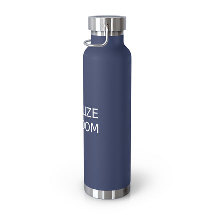 Legalize Freedom Bottle – 22oz Copper Insulated Flask for Change