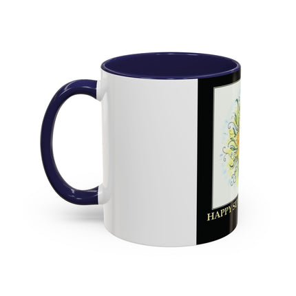 Summer Solstice Mug – 11oz Accent Ceramic Cup with Sunshine Art