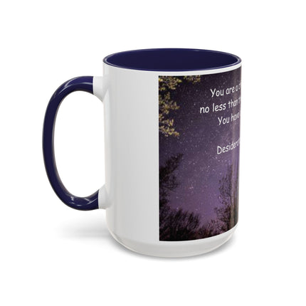 Desiderata Quote Mug – 15oz Ceramic Accent Drinkware